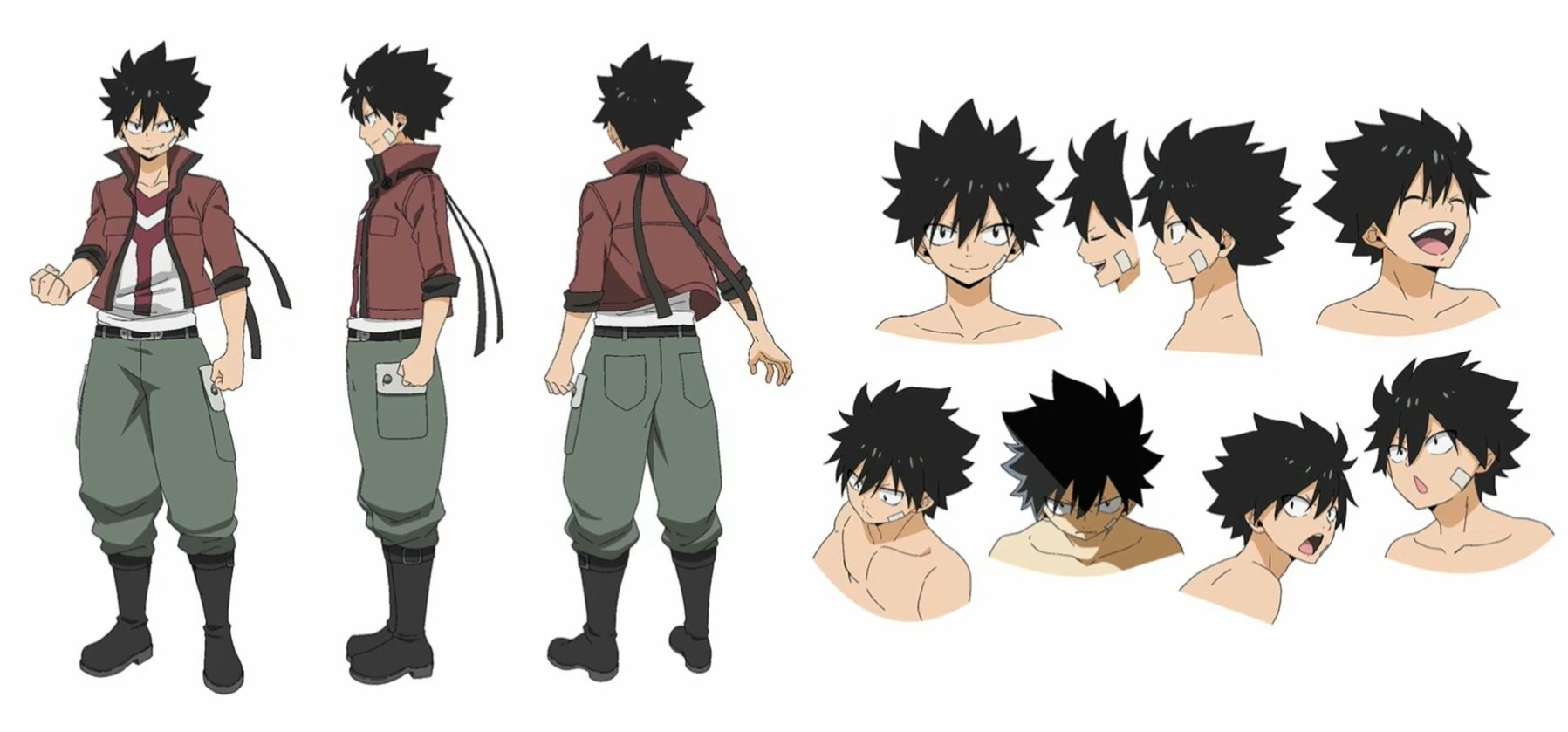 Happy and Other Fairy Tail Character Designs in Edens Zero