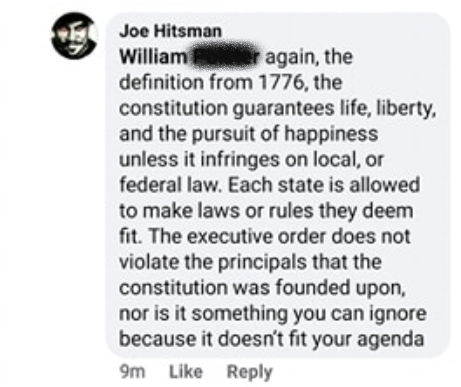 Tactical_review's tweet photo. Actually, no. Federal, state, and local laws MUST opperate within the confines of constitutional law. https://t.co/bsCVmbmSL9