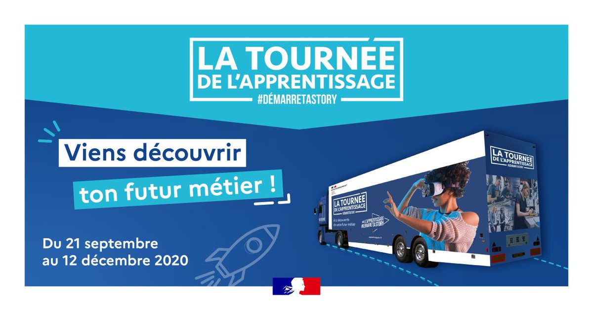 Thierry_Lemerle's tweet photo. Jusqu'au 12 décembre, un bus sillonnera la France pour vous informer sur les #métiers accessibles par la voie de l#apprentissagee.  Pour en savoir plus : https://t.co/r8hHd4txBW #1jeune1solution #TousMobilisés https://t.co/yzVDYaz1Gz
