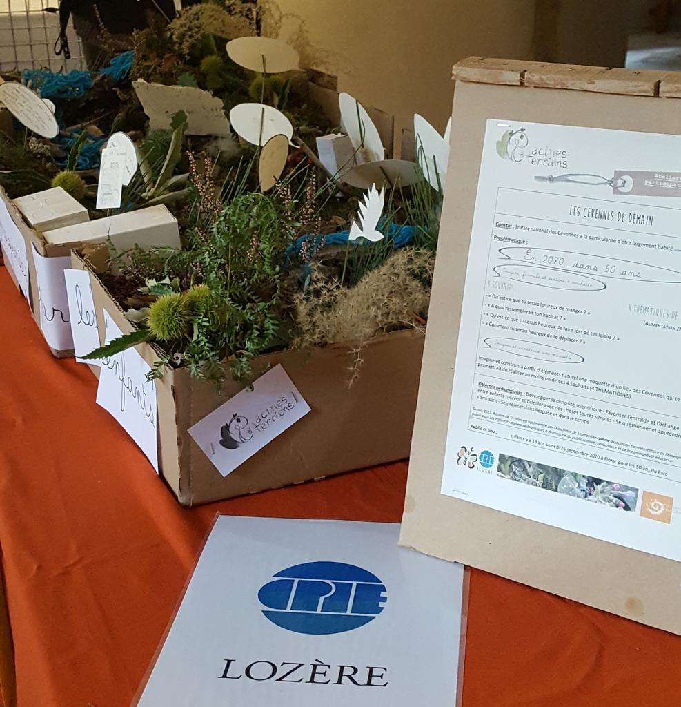 ReeLCPIE_LOZERE's tweet photo. Voici le résultat exposé l'après midi au château du parc. https://t.co/bbJyuAftFI