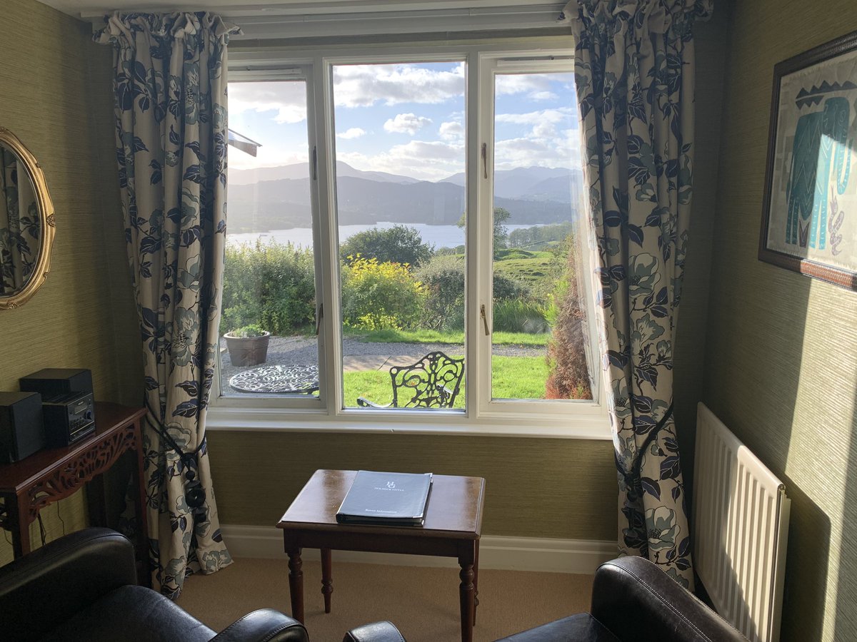 Thank you <a href="/HolbeckGhyll/">Holbeck Ghyll</a> for an amazing stay. Tasting menu for dinner was up there as one of the best meals we’ve ever had! And the view... 😍#wewillbeback #bestviewever #amazinghotel