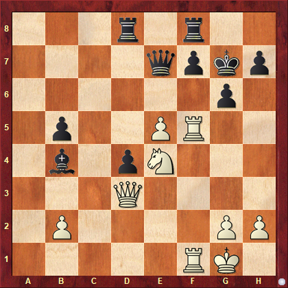CazHansen's tweet photo. Daily Chess Training:
So-Dominguez Perez
St Louis Rapid (lichess) 2020
White to move - what is the best continuation? (more than the first move needed for a complete answer)
#chess #chesstactics #winningquickly https://t.co/1rfCpodwJ9