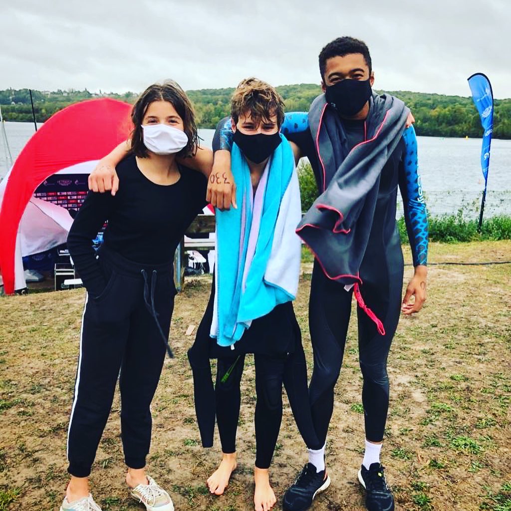 [EAU LIBRE] 1,6km à Jablines pour Mélina, Mathis et Yohann !