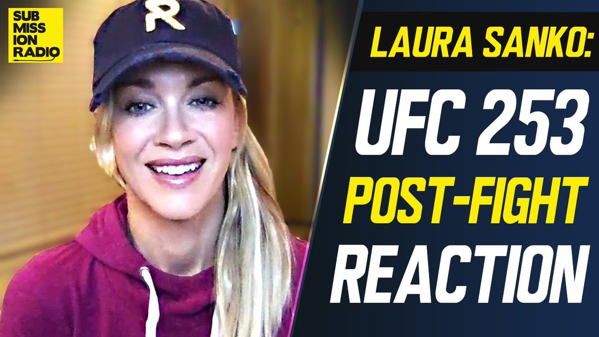 Submission Radio #UFC253 Reaction Show w/ <a href="/laura_sanko/">Laura Sanko</a> OUT NOW 🍿

📺: youtu.be/dzJ_eSX9ag0
