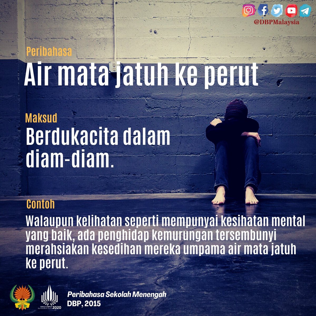 akif_basri's tweet photo. Kadang kala orang mungkin nampak kita tenang dan gembira, tetapi sebenarnya kita bagai air mata jatuh ke perut. https://t.co/x6GBjPLwHO