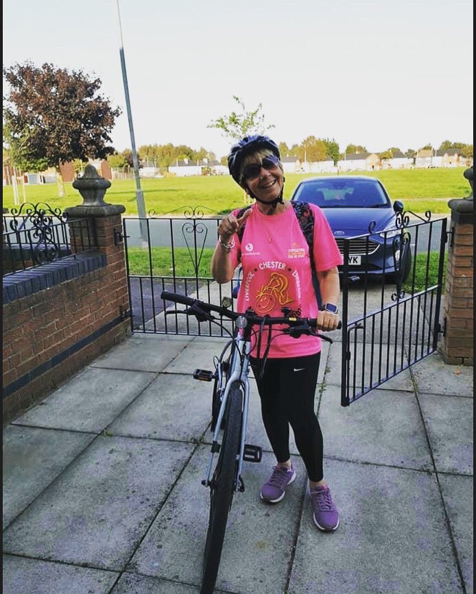 LCLBikeRide's tweet photo. #LCLFans || Massive well done to Lorraine who has completed her 50M Challenge! It looks like you have had a brilliant adventure! 🥳🤩👏🏻🚴🏻‍♀️ @grahamgroup_uk @clairehouse @theguidelpool @wearepennineevents @myvirtualchallenges #cycling #lclbikeride https://t.co/9TLVobIEIU