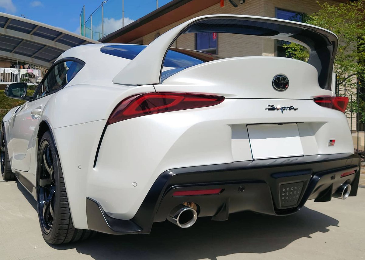 blog_AOM's tweet image. GRスープラA90のSEIBONスポイラー付けました。
#grsupra
#seibon 
#spoiler
#GRスープラA90