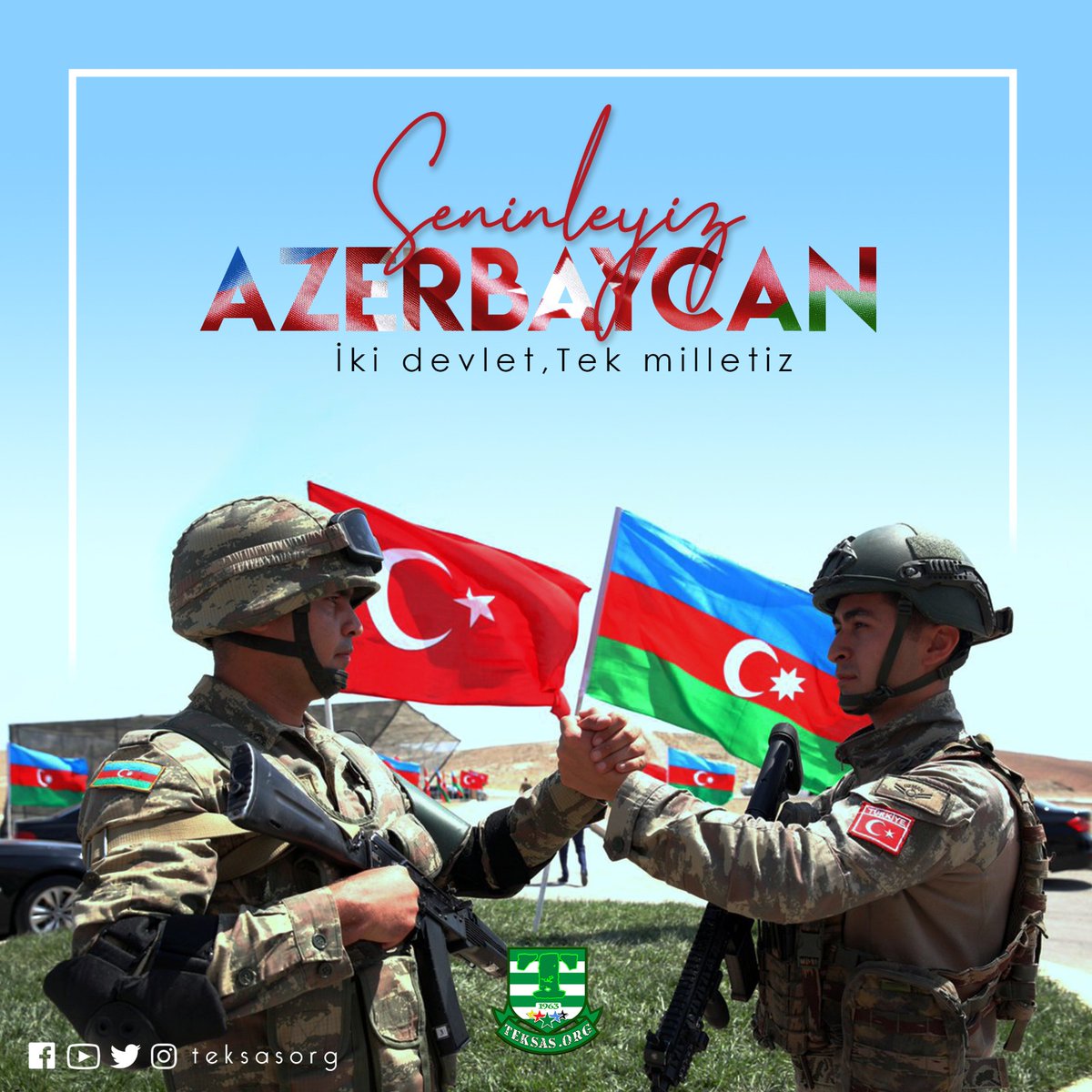 İki devlet, tek milletiz #Azerbaycan