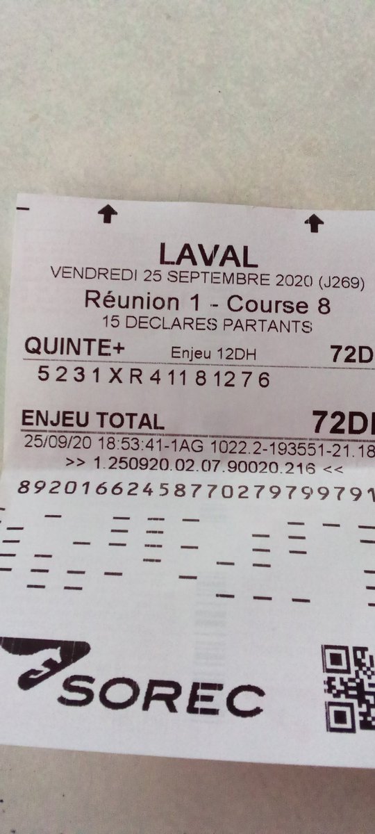 abdouBIRHOFF's tweet photo. @PMU_Hippique Désordre de 3€ j'ai récupéré même pas l'argent que je joué . c'est la honte pour vous .est ce que vous voulez récupérer les rousset de 3 mois de confennemment ou quoi ????? https://t.co/IBRkJubNPG