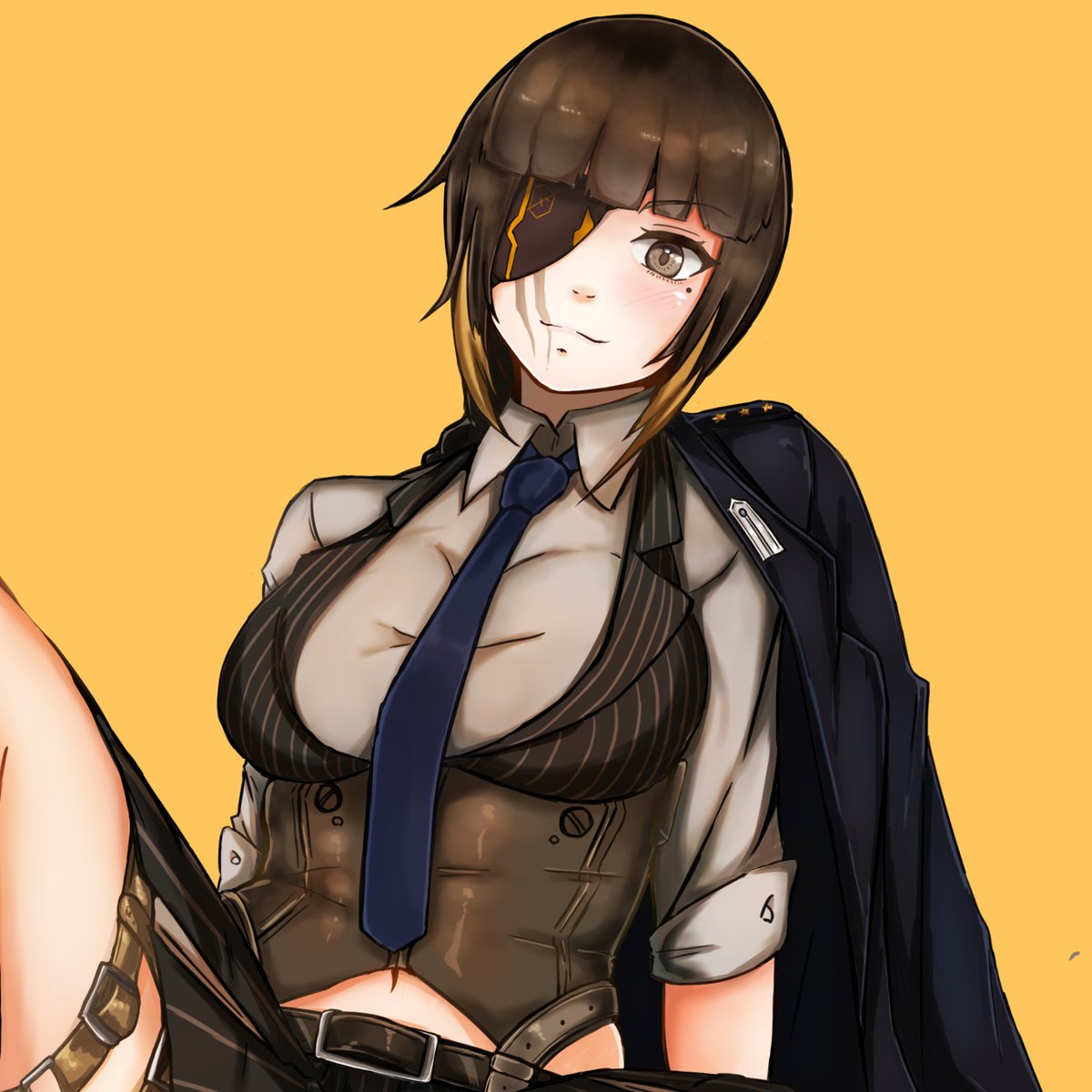 M16A1(ドロフロ) 「M16A1お姉ちゃん
#ドールズフロントライン 」|おむらいぬのイラスト