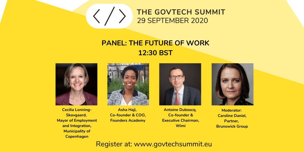 The GovTech Summit - The Future of Work