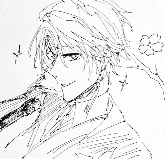 燃えてた
#描いた晴
#にじメン歌リレー 