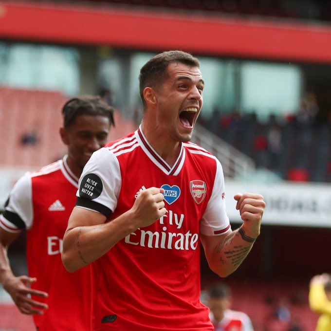 Happy Birthday Granit Xhaka Wishing you more success I your Career  | 