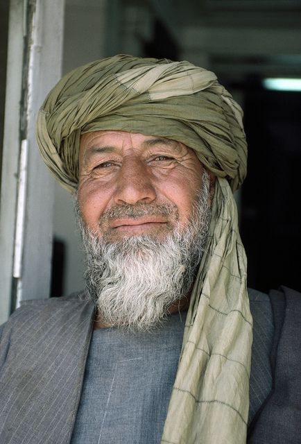 People of Kabul: A portrait of an old man.Picture by John Isaac.