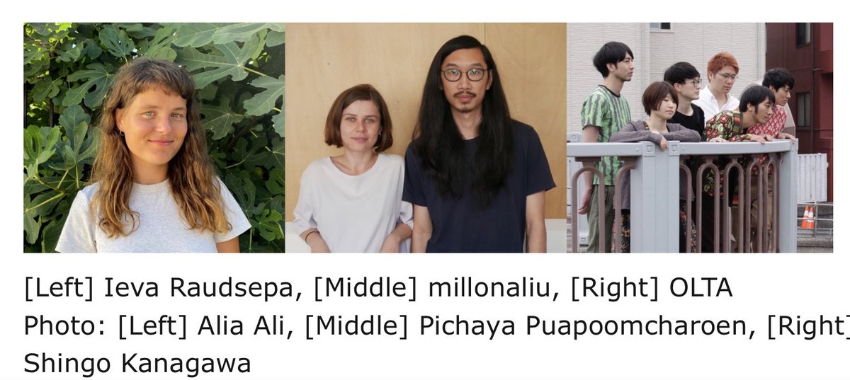 arcusproject's tweet image. 本日のオープニング・カンバセーション、ご視聴ありがとうございました！
#arcusproject #olta #millonaliu #ieva #air