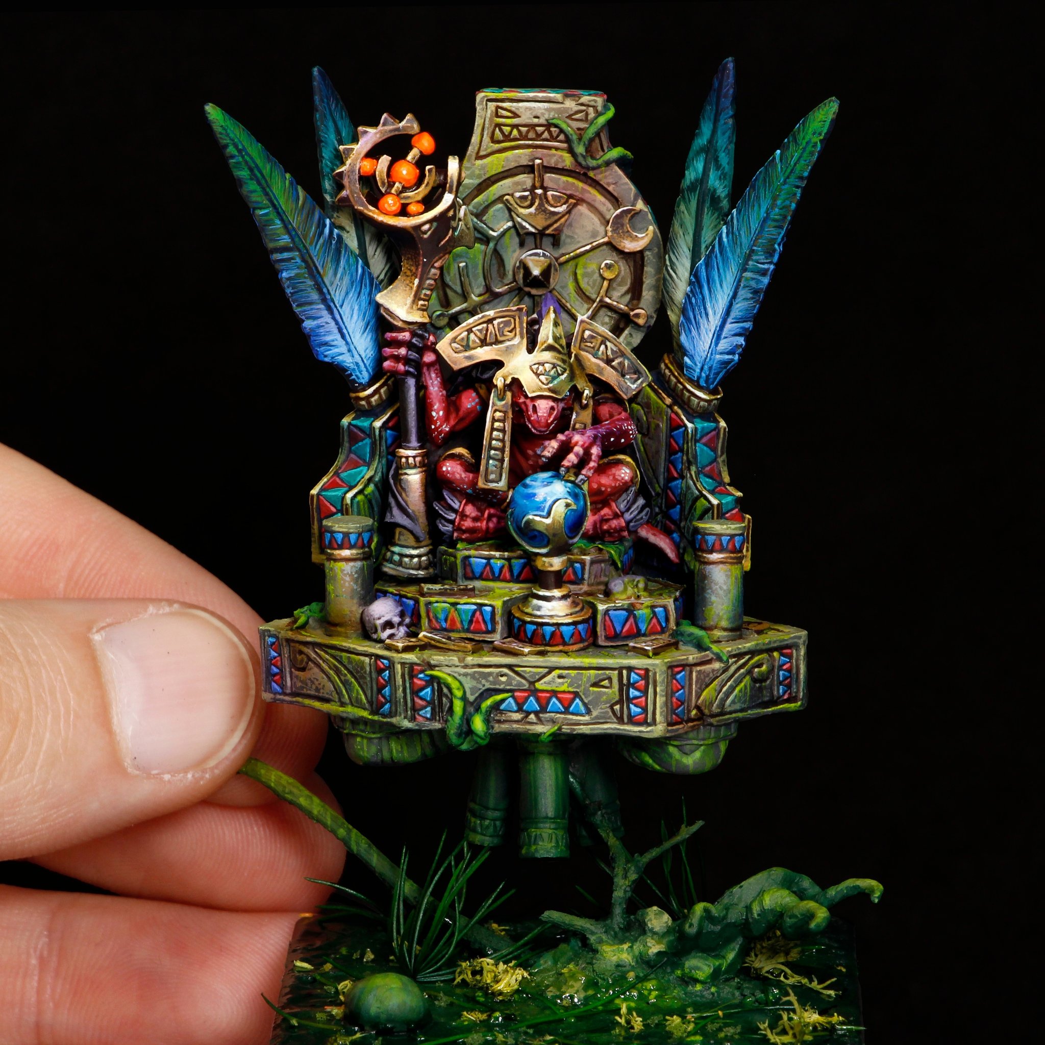 Sergio Calvo Miniatures on X: Examples of NMM colors and deep