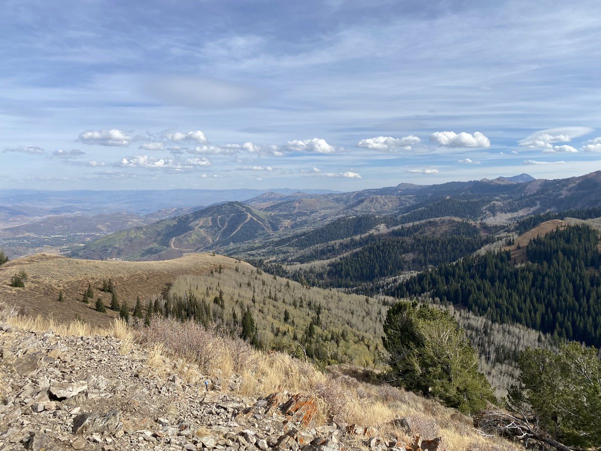 In the clouds at Murdock Peak, Park City UT (including Ham Radio Repeater label for all you Ham Radio nerds )