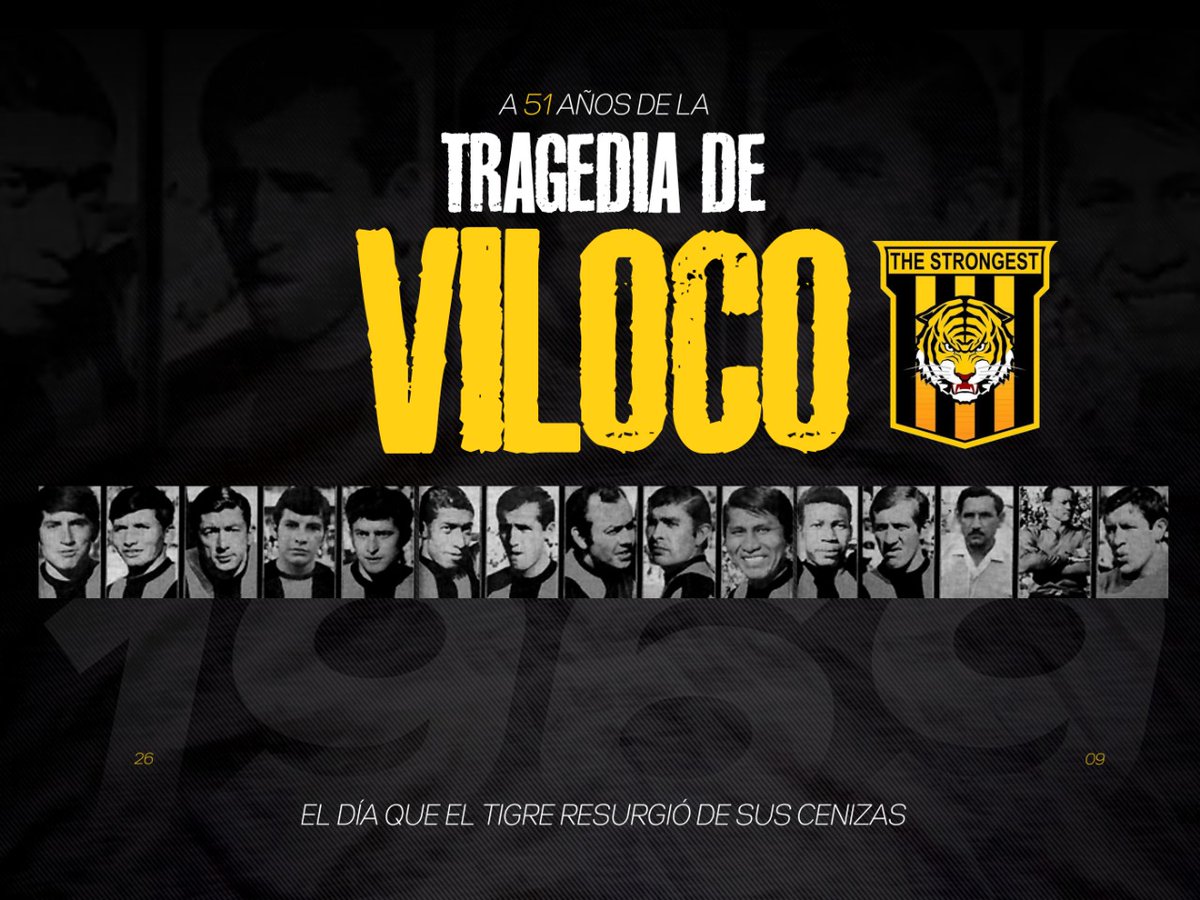 marianovazkez's tweet photo. Los stronguistas nunca olvidaremos a los que construyeron, en las buenas y en las malas, nuestra gloriosa historia. Renacer de la tragedia no es para cualquiera. En 1969, un accidente aéreo se devoró al plantel, se repuso y logró ser bicampeón. #TheStrongest #Viloco https://t.co/2CNjusPIrC