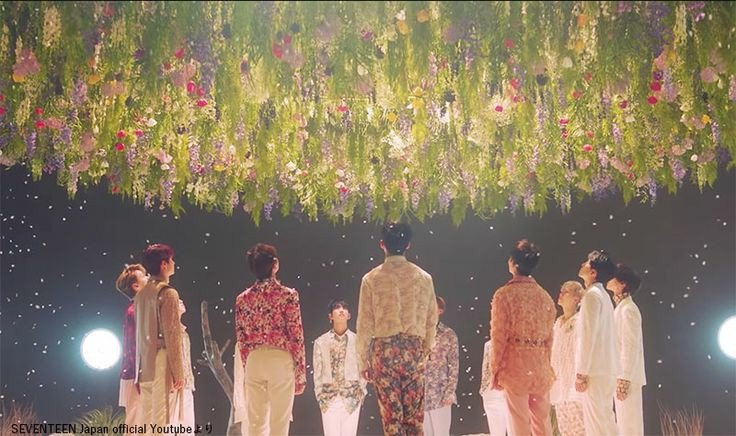 1. FALLIN' FLOWER there's no denying that the whole choreography is very aesthetic, but let me break it down.  @pledis_17