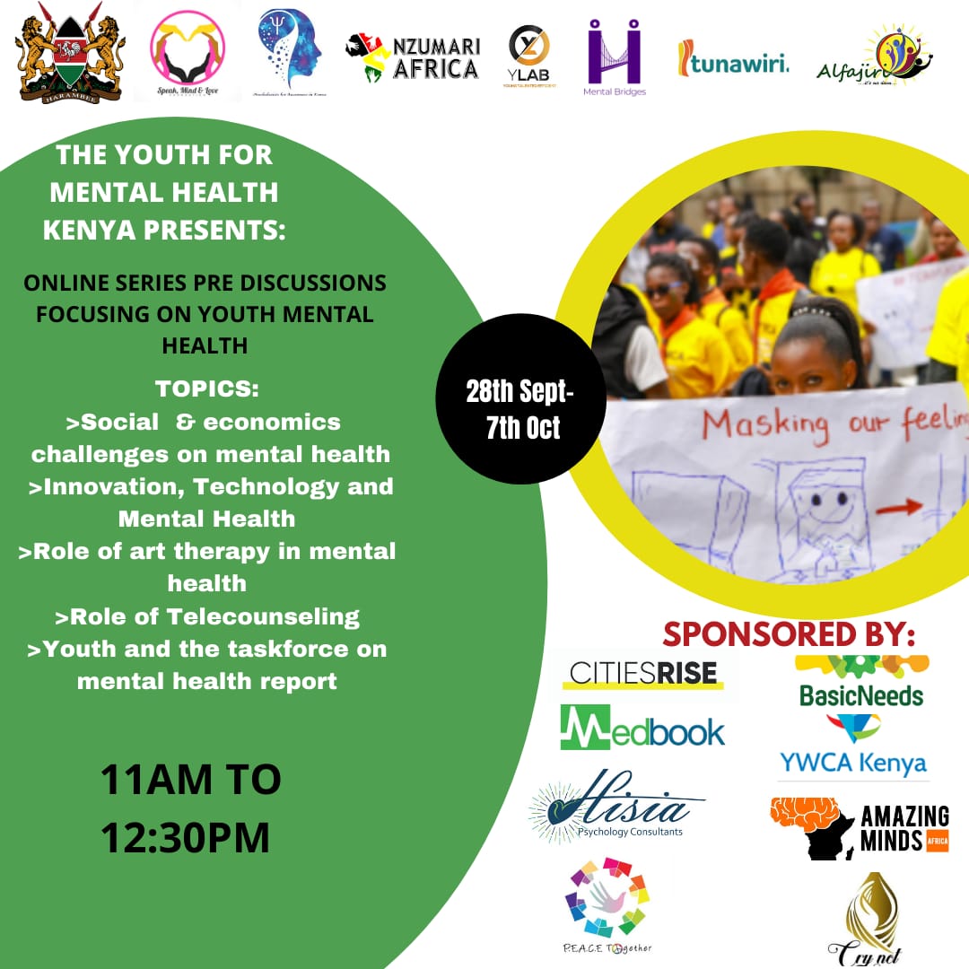 PeaceTogether2's tweet photo. As we are entering October the month of commemorating World mental health day, we have lined up engaging discussions to help us understand more on the importance of our Mental health.
#WorldMentalHealthDay https://t.co/mqG6TQniDc