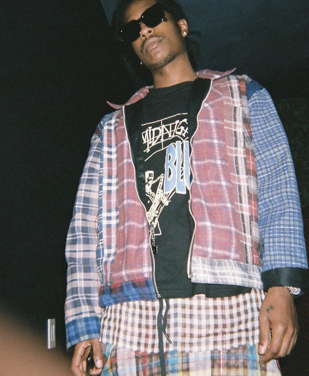 StreetFashion01's tweet photo. SPOTTED: ASAP ROCKY📽🎞 https://t.co/vTwzRFxDAF