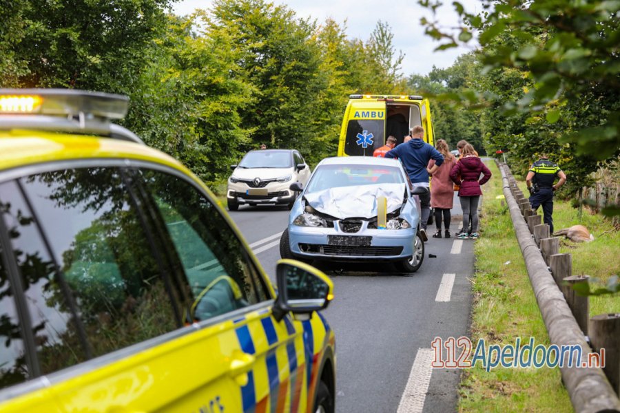Automobilist gewond bij aanrijding met hert in #LaagSoeren. 112Apeldoorn.