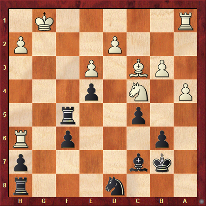 CazHansen's tweet photo. Daily Chess Training:
Grafl-Beikert
German Bundesliga (Karlsruhe) 2020
Black to move - what is the best continuation? (more than the first move needed for a complete answer)
#schach #schachliga #winningquickly #chesstactics https://t.co/HBuXKgEMXJ