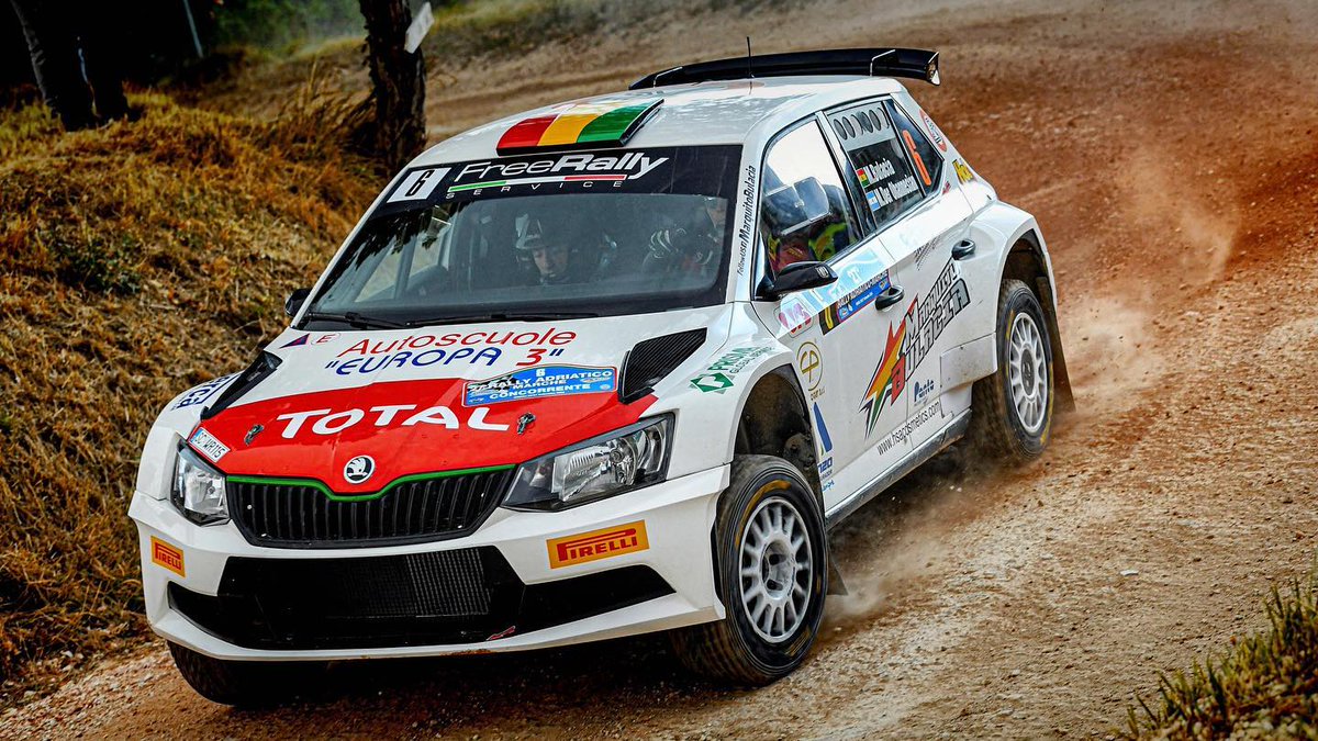 #CIRT <a href="/RallyAdriatico/">Rally Adriatico</a> P5 Final para <a href="/MarquitoBulacia/">MarquitoBulacia</a> y <a href="/KirraDer/">MarceloDerOhannesian</a> en el día de cumpleaños de Marquito. Gran labor del binomio que ganó las dos últimas pasadas a Del Laghi (TC2-4-6). Eran firmes candidatos al triunfo, pero cayeron a P5 por un neumático roto en Castel Sant' Angelo