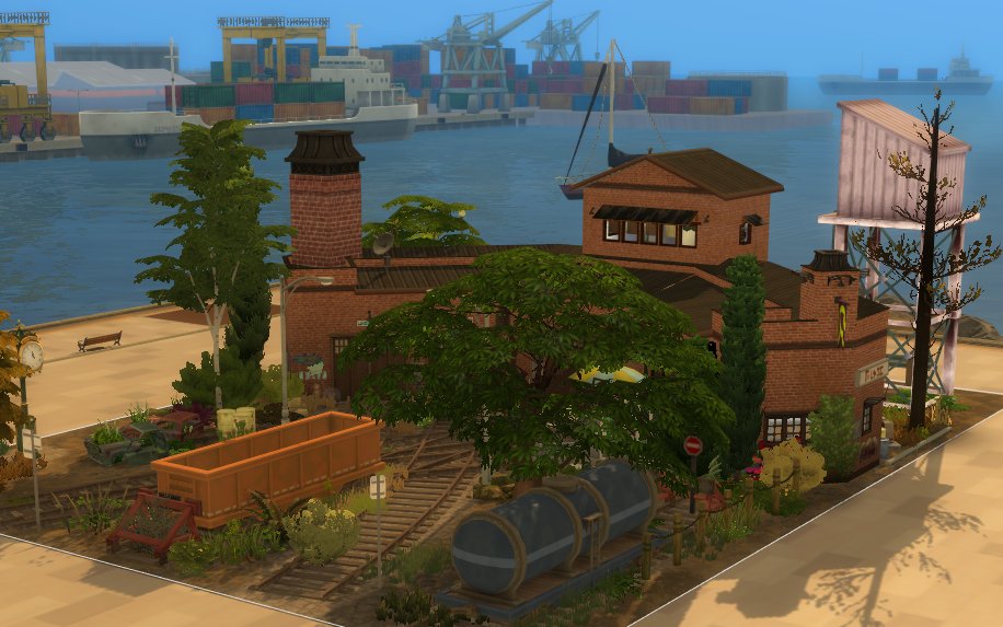 MagnaMaran's tweet photo. Finally done. The Converted Trainshed. It took me a little bit londer than I expected due to lots of work. Avaliable now in the gallery as The Convertad Trainshed #magnamaran #ShowUsYourBuilds #TheSims4 @TheSims #debugmania https://t.co/hUlTmwyAmA