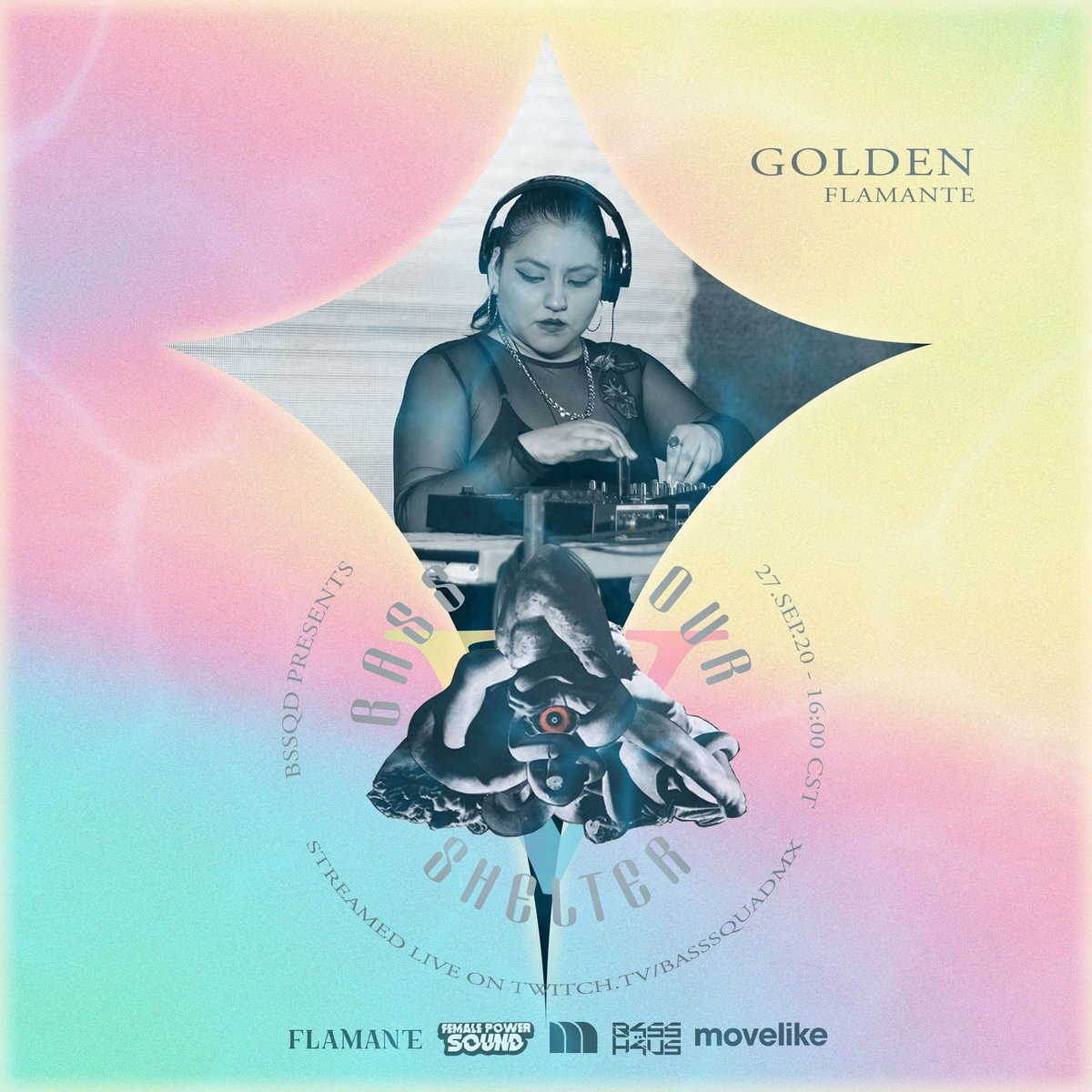 BassSquadMX's tweet image. Líneas poderosas de 808s y samples kick profundos y percusiones sincopadas a 160 bpm nos harán vibrar! En estos momentos  con ustedes Golden! #Juke #JukeMX #Footwork