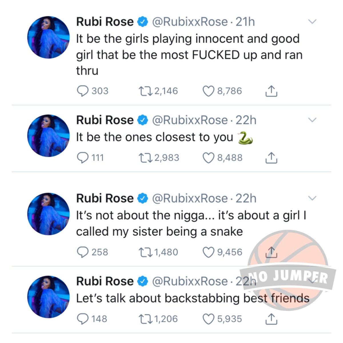 No Jumper Rubirose Reacts To Liltjay Moving On To Her Best Friend Lala What Y All Think