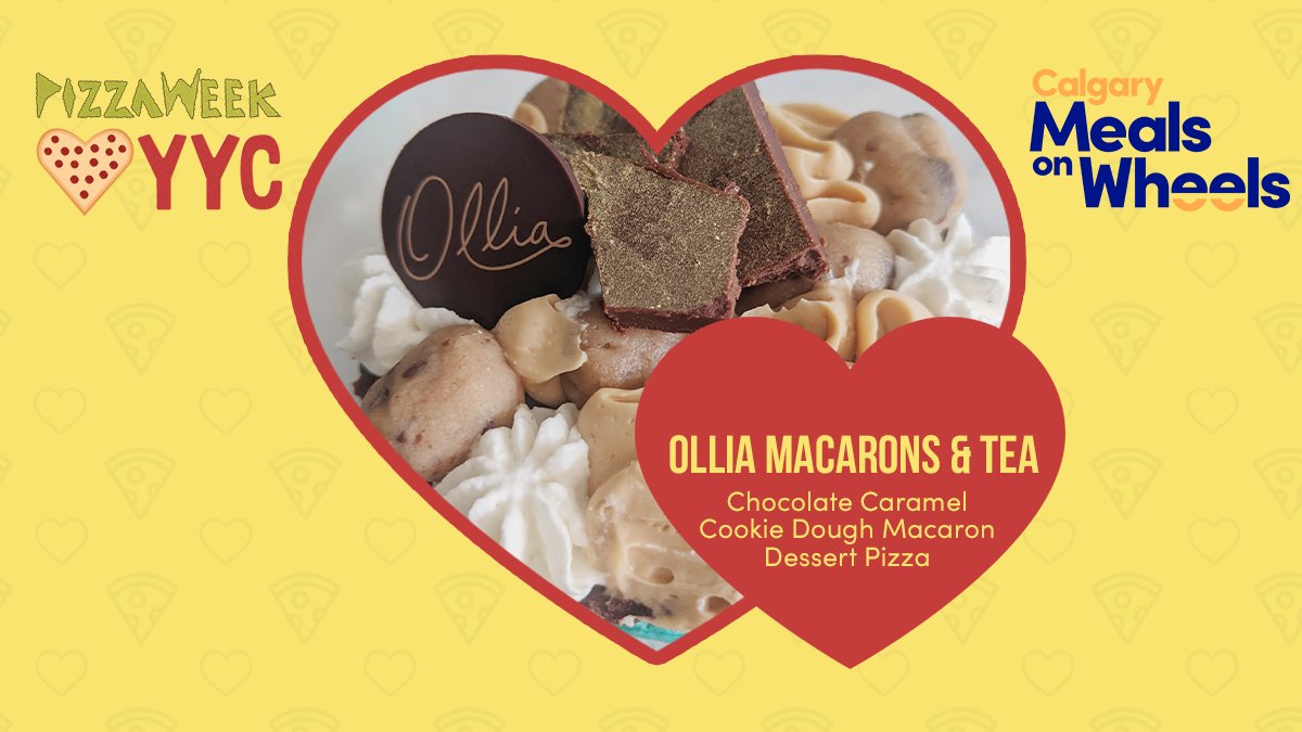 This Out-of-the-Box creation from byollia is the perfect dessert pizza for any occasion. Chocolate, caramel cookie dough, macaron pizza!  Be sure not to miss this before it's gone. 

#YYCPizzaWeek2020
#YYCsbestpizzas #YYC #YYCSupportlocal #YYCPizza
#YYCsmallbusiness