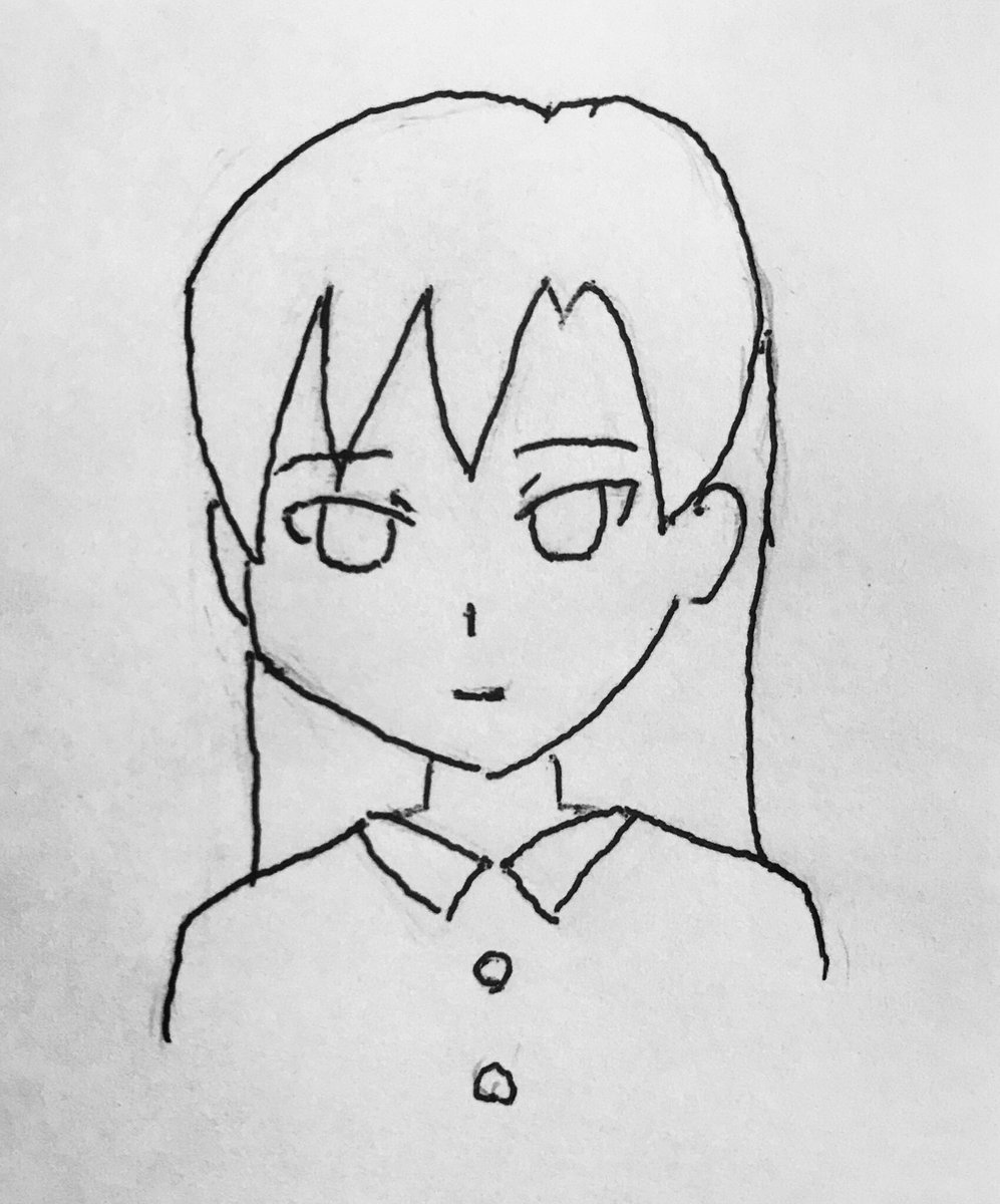 お絵描きを始めて2年が経ったので、また何も見ずに千早の証明写真(?)を描くやつをやりました
①初めてのお絵描き
②初めてのデジタル
③お絵描き1年目
④お絵描き2年目(今日)
構図が同じだから成長というより絵柄の変化の比較みたいになってそうだけど