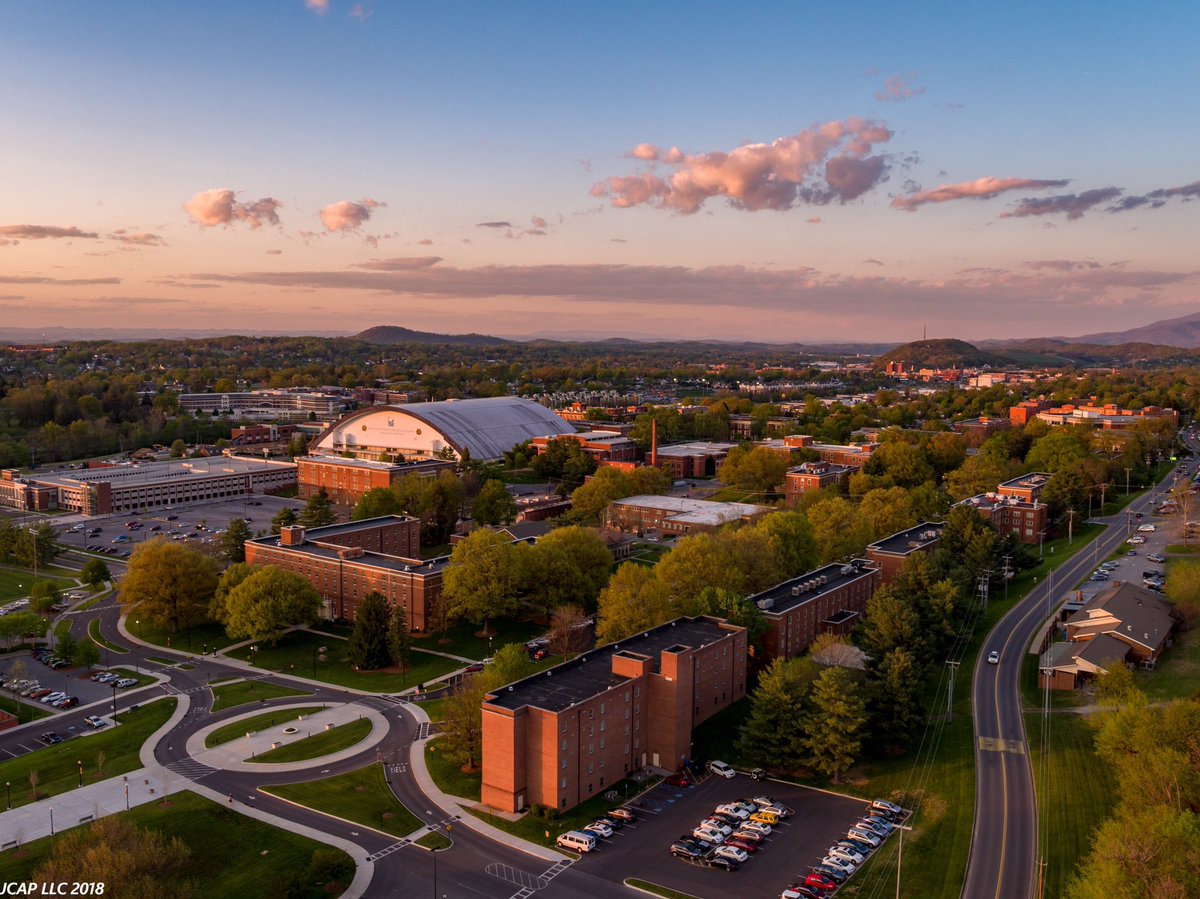 Good morning from @etsu !!! Great picture by @johnsoncityaerialphotography @visitjohnsoncity @downtownjctn @cojctn @etsuadmissions @etsufootball @etsu_baseball @etsu_cheer @etsuathletics @etsualumni @etsumgolf @etsunewbucs @etsu_wbb @etsumenstennis #appalachianhighlands https://t.co/xBwCI2VbHe