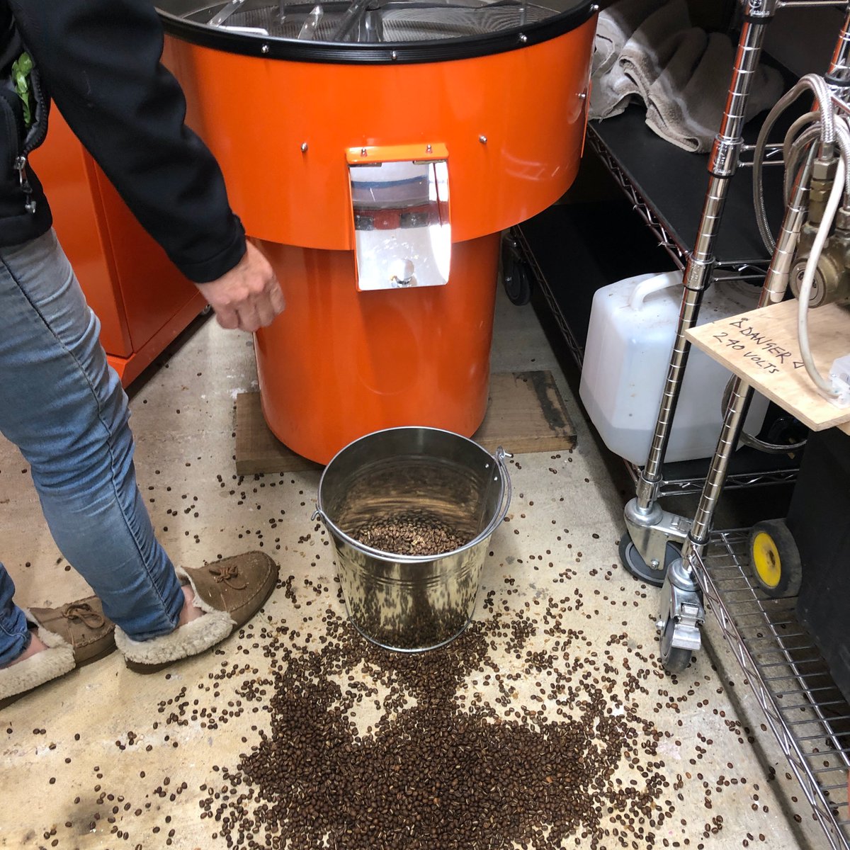 CoffeeNo13's tweet photo. The day started so well, coffee roasters, #whosdonethis #CoffeeLover #coffeeroasters https://t.co/k6qCktYoFg