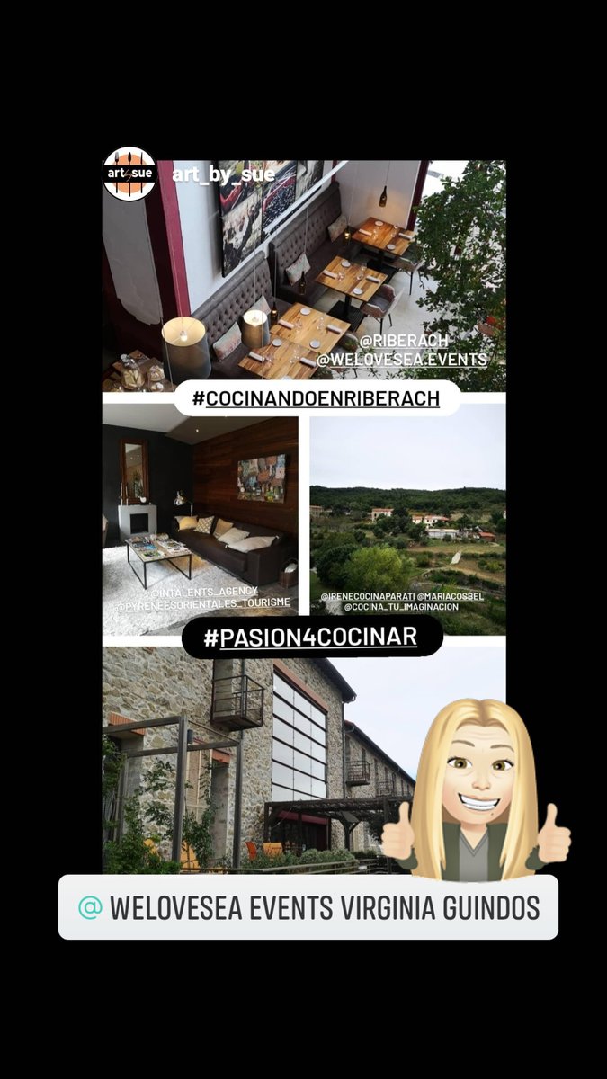 WeloveseaE's tweet photo. @WeloveseaEvents
@welovesea.events
@HotelRestaurantRibera
@riberach
#riberach #lacoopérative #ecolodge #gastronomie
#riberach #lacoopérative #ecolodge #gastronomia #pirineos #occitania
#surdefrancia #vino
#pasion4cocinar
#CocinandoenRiberach
@pyreneesorientales_tourisme https://t.co/rSy6AAnObp