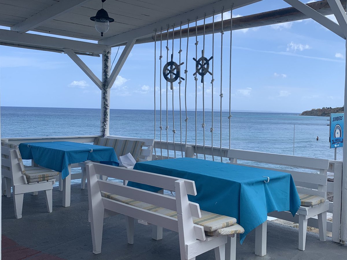 Lunch with a view . Zakynthos is safer than UK but air bridge has been removed ?!? 😱