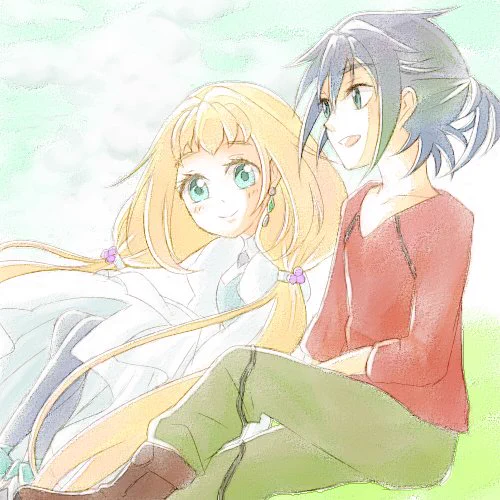 ヒロイヴやっと描けた～!ヒロトとイヴちゃんのお互いに対する想いが大好き 