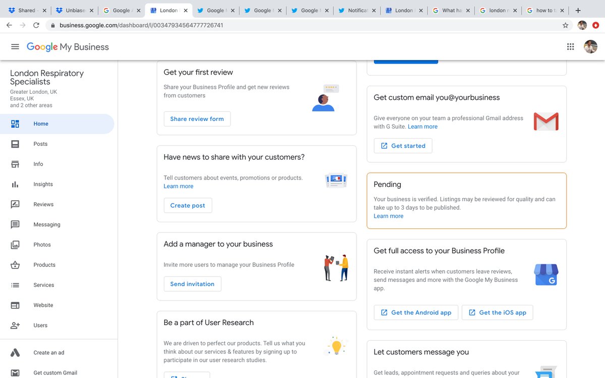 London Respiratory Specialists tweet media