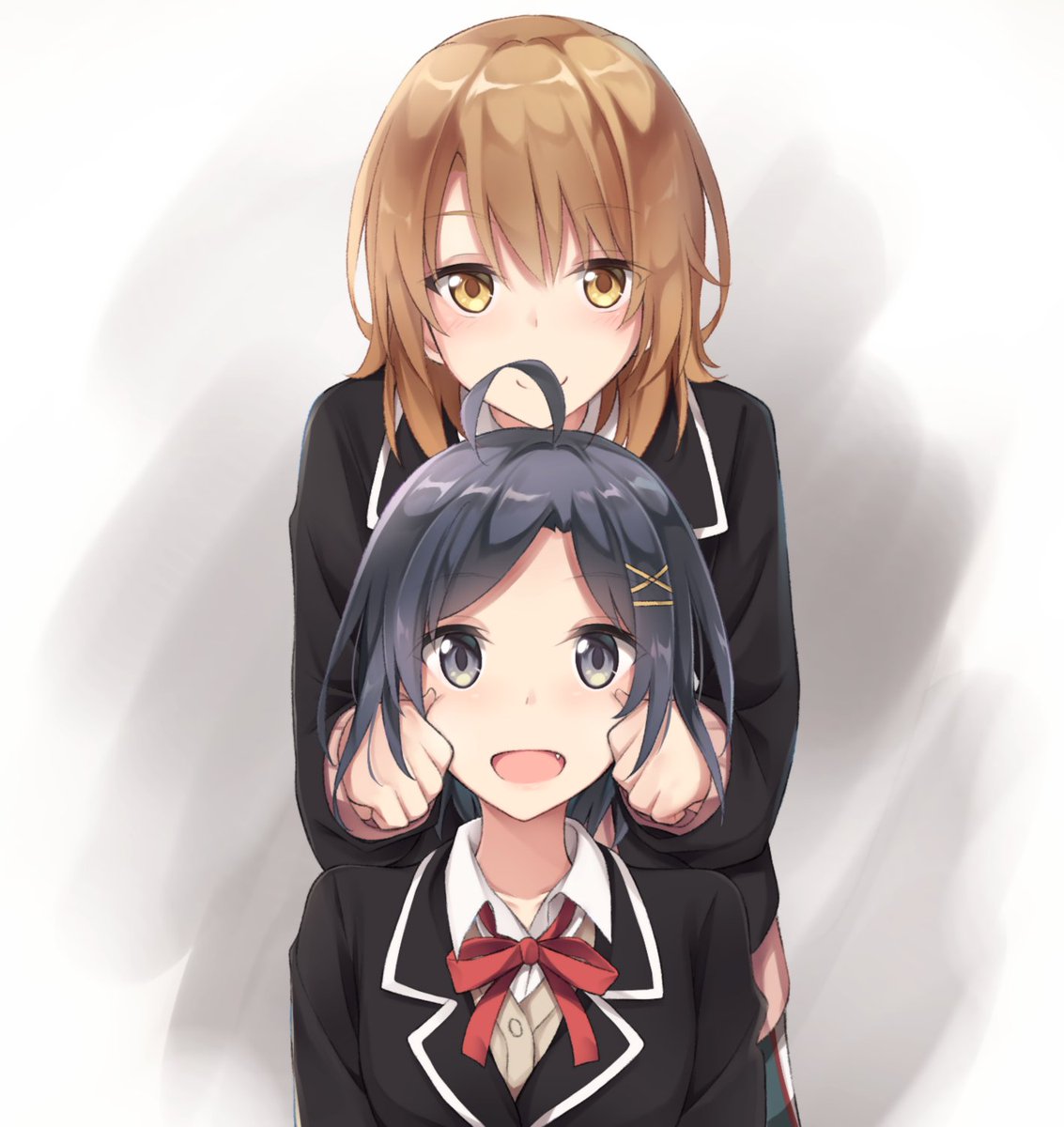 いろはすとおこめちゃんw 俺ガイル Oregairu Tomojiiのイラスト