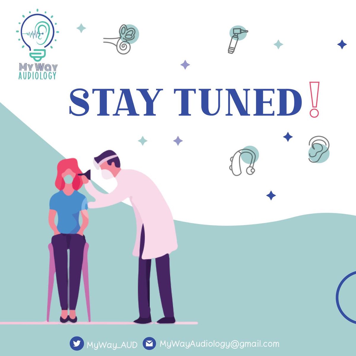 MyWay_AUD's tweet photo. أهلًا وسهلًا 🤍..

نحن منظومة My Way Audiology🦻🏻
ترقبونا لمعرفة كل ماهو جديد ومفيد في عالم السمع 💙..

#MyWay_AUD https://t.co/ugZ04c1I4B