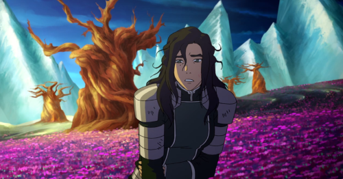 kuvira is so good at hiding her pain it really took her almost dying her to finally admit her sorrows.