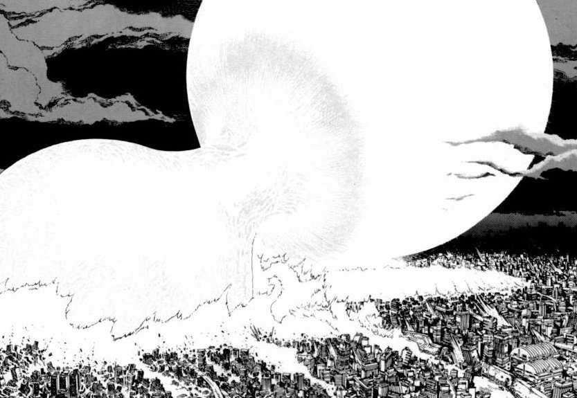 Naruto-bee vs les réceptacles ca donne ça. La première image n'est pas sans rappeler le tome 6 d'Akira.L'apparition de Jûbi sur le bulbe sensoriel revêt la même forme.