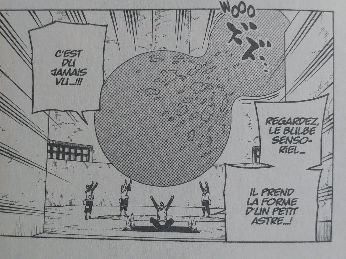 Naruto-bee vs les réceptacles ca donne ça. La première image n'est pas sans rappeler le tome 6 d'Akira.L'apparition de Jûbi sur le bulbe sensoriel revêt la même forme.