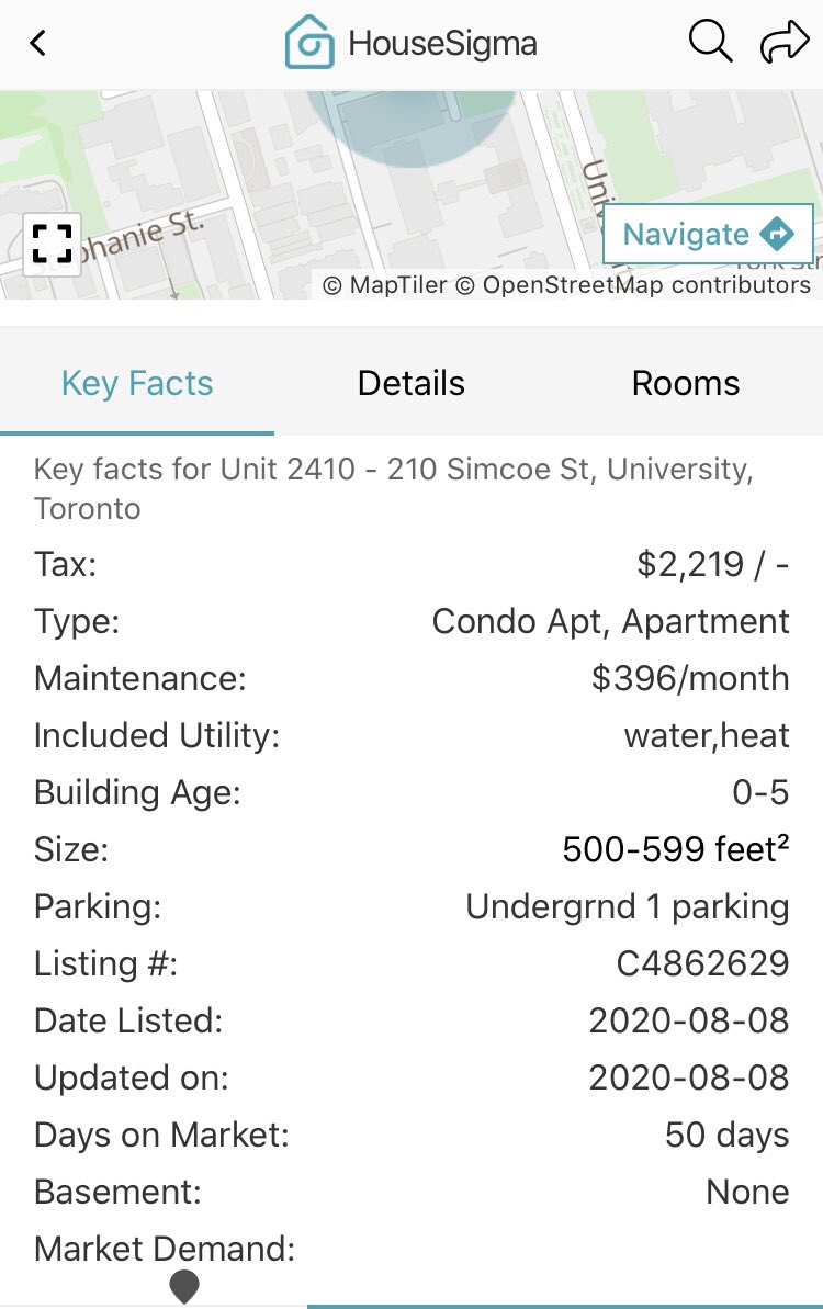 Good luck getting the #’s to work on this “investment”Bought for $649K, leased for $1800Assume 20% down & 1.89% rateMtg pmt + maintenance + prop tax2237 + 396 + 185 + ins + vacancy/clean up~$3000/mon cost to carry$1100-1200/mon neg cash flow with no prop mgr #cdnecon