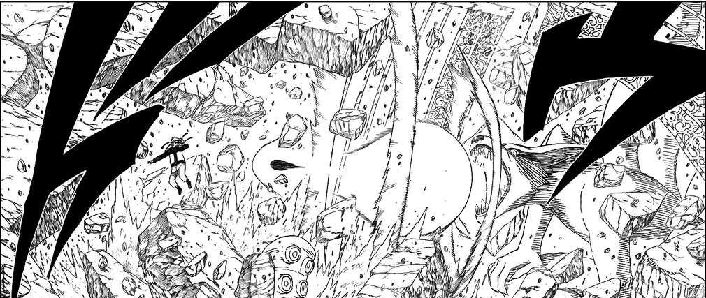 Et la destruction ambiante est aussi un grand point commun entre Naruto et Akira.