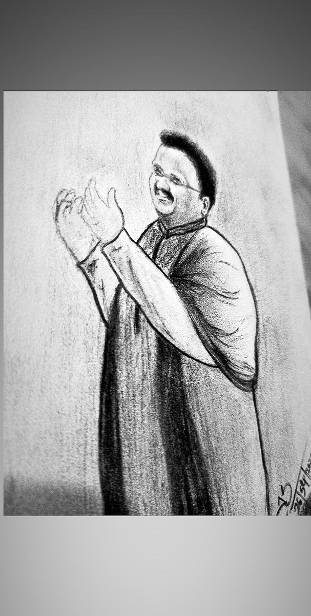 AnudeepSankoju's tweet photo. దాచుకో స్వామీ.. మా బాలుని జాగ్రత్తగా దాచుకో..!🎶🎵🎤
An artistic tribute from దాచుకో స్వామీ.. మా బాలుని జాగ్రత్తగా దాచుకో..!

An artistic tribute from 
Aravind 👇
https://t.co/ul7OOZzAqs

#spb #spbalasubramaniam #spbalasubrahmanyam #art #sketch #pencilart @ispbofficial https://t.co/nhcoRsBv7R