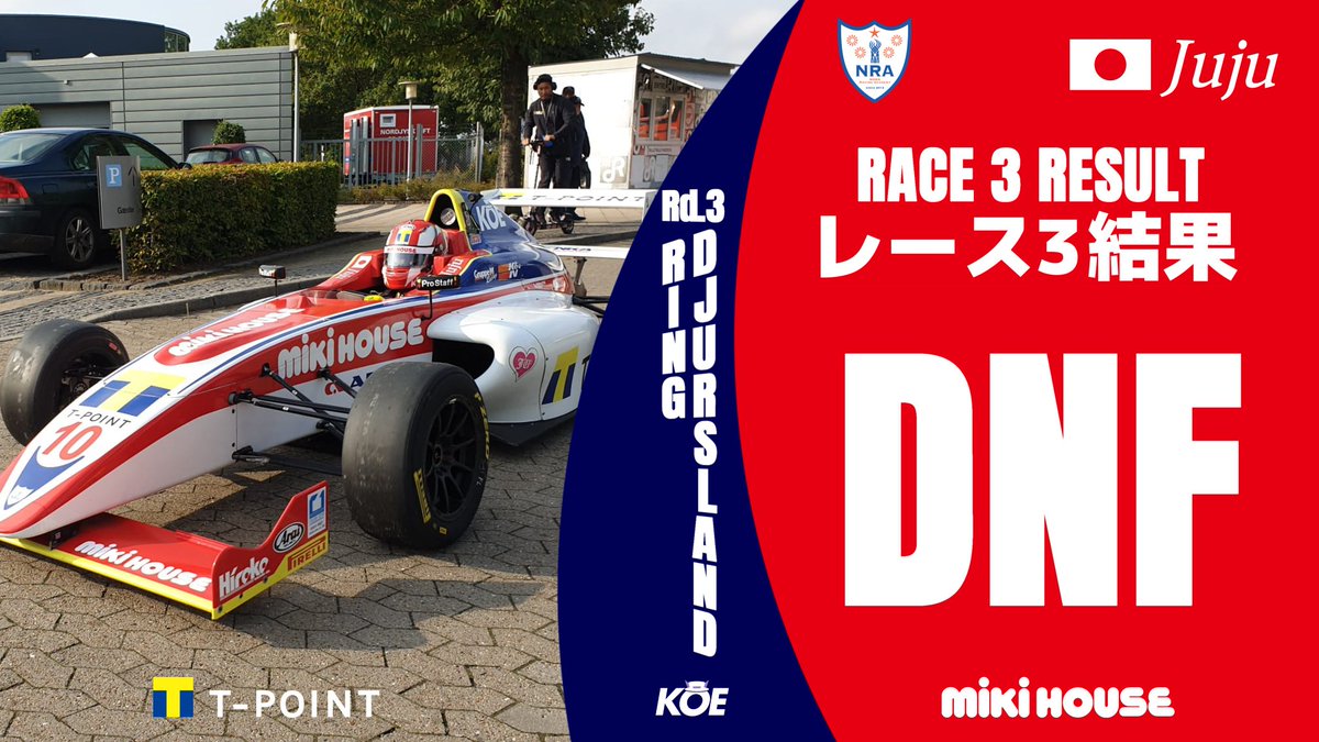 JujuNoda_Racing's tweet photo. Tough weekend for us. On to the next one. Onwards and upwards. 💪
#NODARacing #JujuNoda #Juju10 #JN10 https://t.co/9tINZ0Tec8