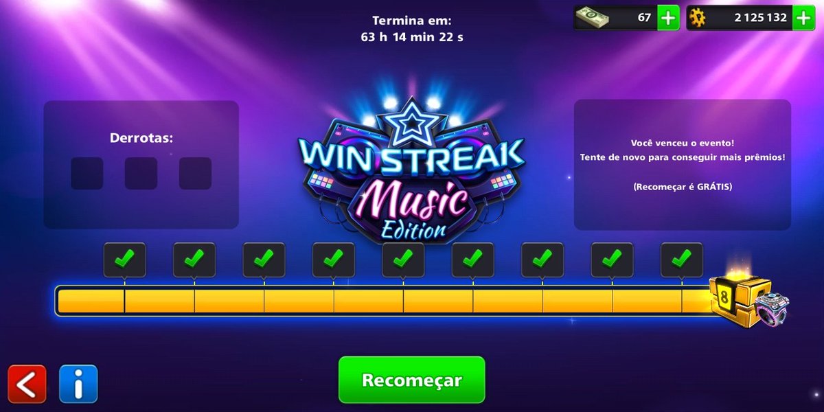 JosEudesNunesd1's tweet photo. #8ballpoll #winstreakmusic https://t.co/5itvxFBdA8