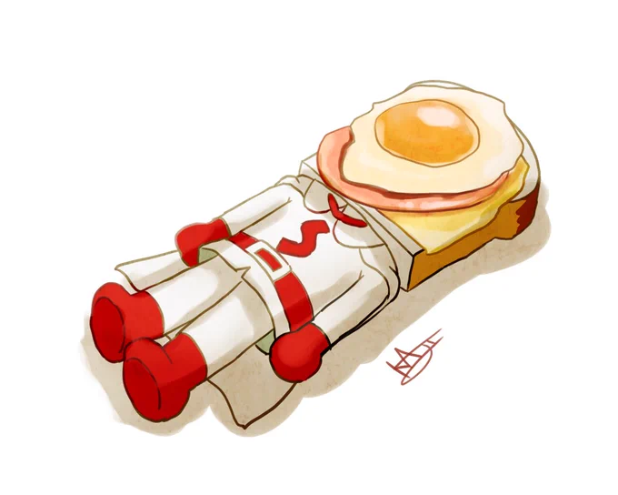 #なぜ描いたかわからないイラスト晒せ 